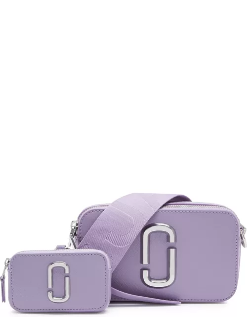 Marc Jacobs The Utility Snapshot Leather Cross-body Bag - Lilac