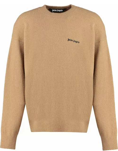 Palm Angels Logo Crew-neck Sweater