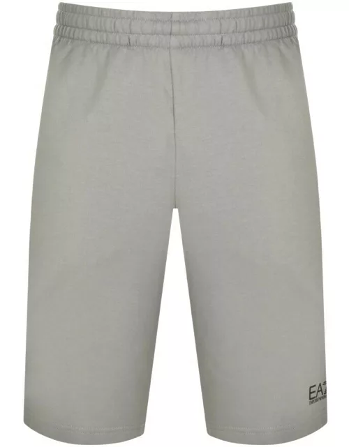 EA7 Emporio Armani Logo Shorts Grey