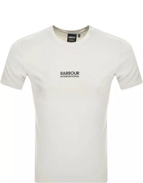 Barbour International Multi T Shirt White