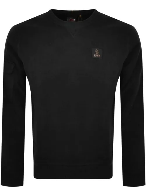 Luke 1977 Burma Patch Sweatshirt Black