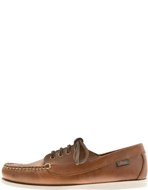 GH Bass Camp Moc Jackman Pull Up Shoes Brown