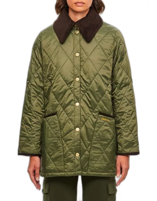 Barbour Whitfield Quilted Jacket Green