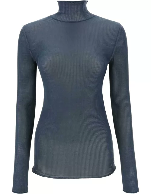 LEMAIRE Seamless silk turtleneck sweater
