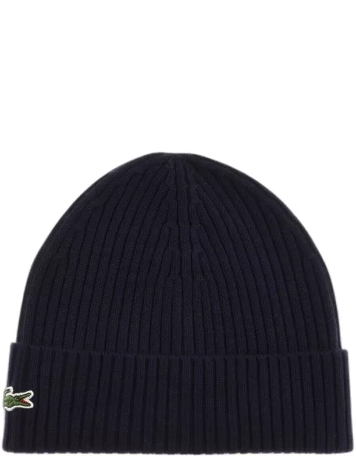 Lacoste Knitted Beanie Navy