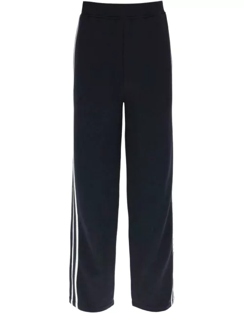 AMI ALEXANDRE MATTIUSSI TRACK PANTS WITH SIDE BAND