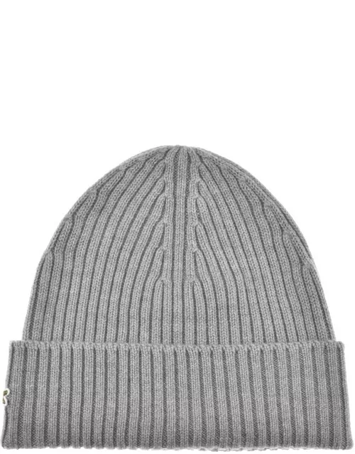 Lacoste Knitted Beanie Grey