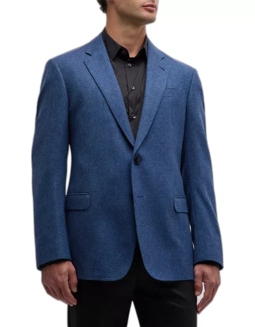 Men's Birdseye Wool-Cashmere Sport Coat
