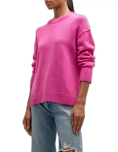 Olivia Wool-Blend Drop-Shoulder Sweater
