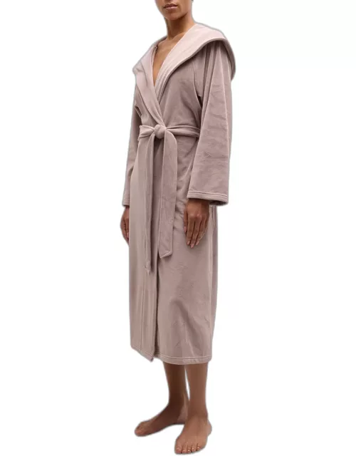 LuxeChic Hooded Wrap Robe