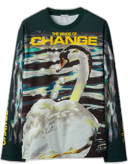 Men's Jersey Winds of Change Swan T-Shirt