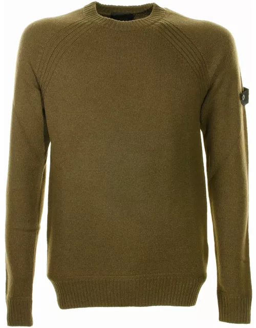 Peuterey Green Crewneck Sweater