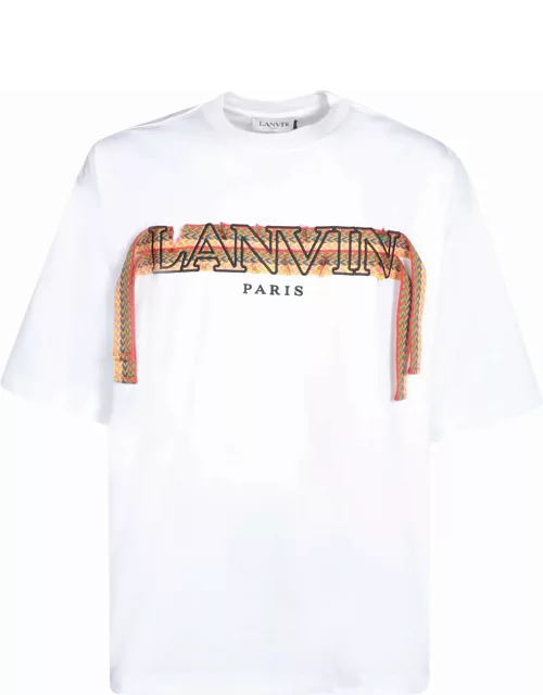 Lanvin T-shirt Curb Lace