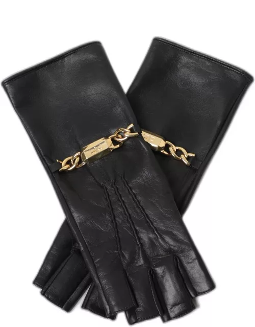 Gloves ELISABETTA FRANCHI Woman colour Black