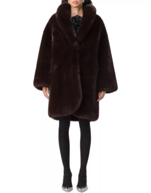 Coat GIUSEPPE DI MORABITO Woman colour Brown