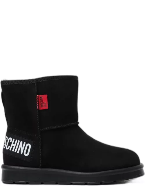 Flat Ankle Boots LOVE MOSCHINO Woman colour Black