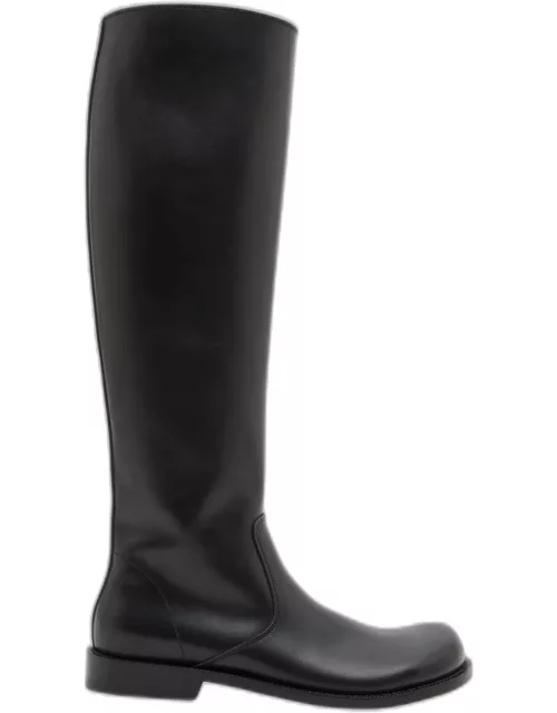 Terra Leather Tall Zip Boot