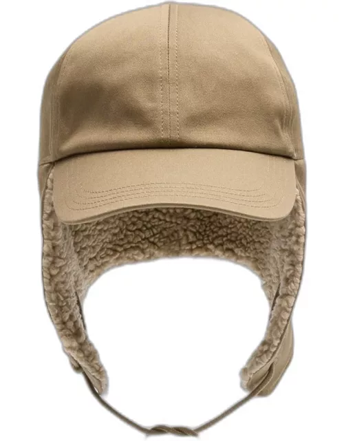 Men's Fleece Trim Trapper Hat