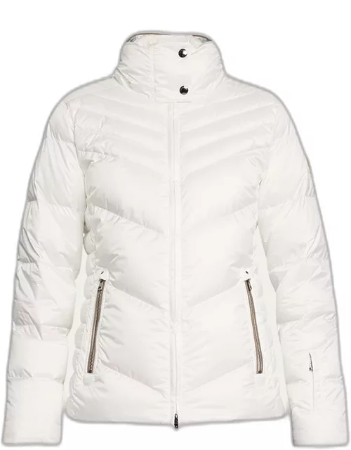 Calie Quilted Puffer Jacket with Hooded Insert
