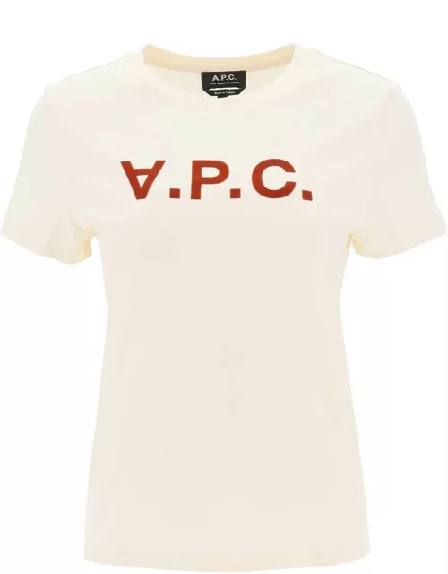 A.P.C. Vpc Logo Cotton T-shirt