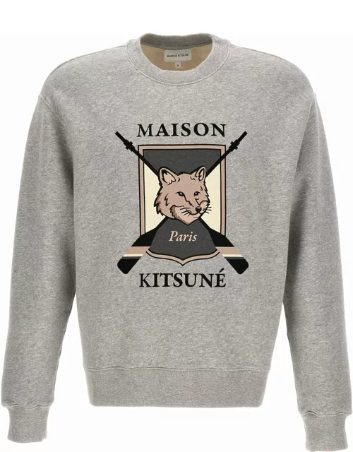 Maison Kitsuné college Fox Sweatshirt