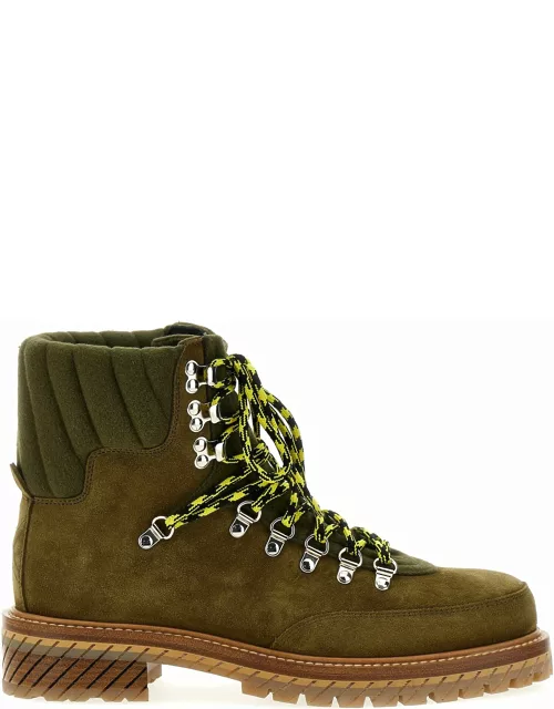 Off-White Suede Ankle Boot