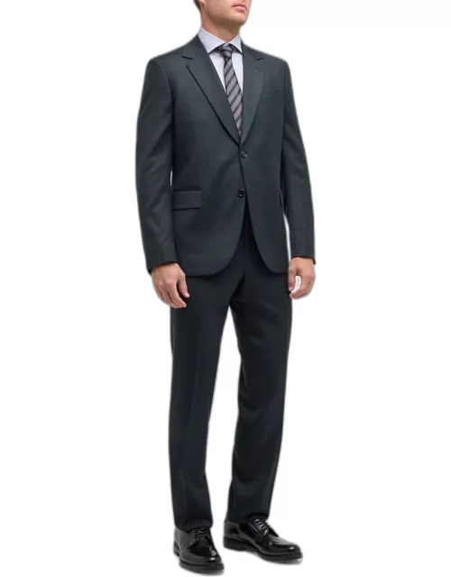 Men's Wool-Cashmere Slim Two-Piece Suit