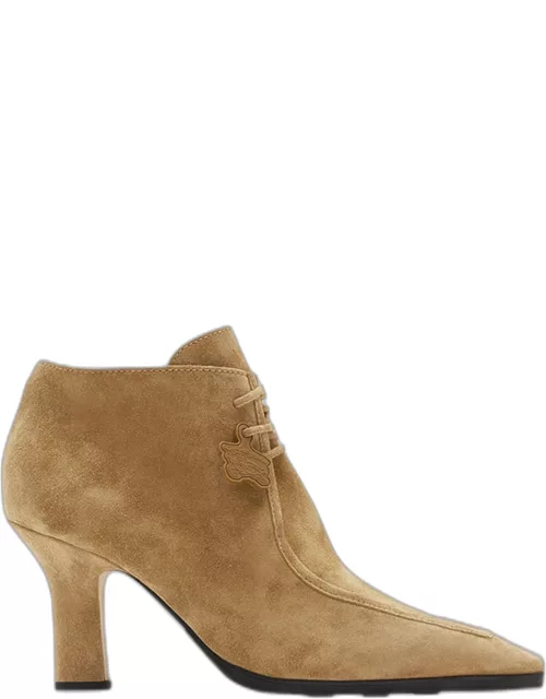 Storm Suede Lace-Up Bootie