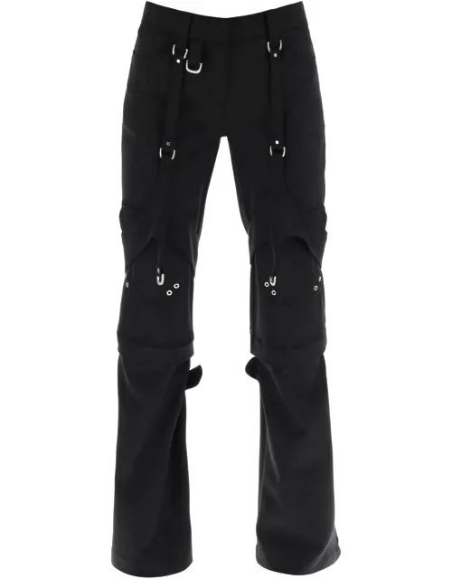 OFF-WHITE cargo pants in wool blend
