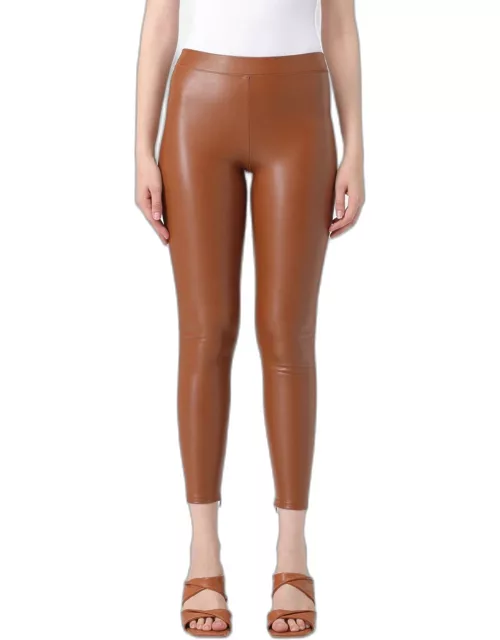 Trousers MICHAEL KORS Woman colour Leather
