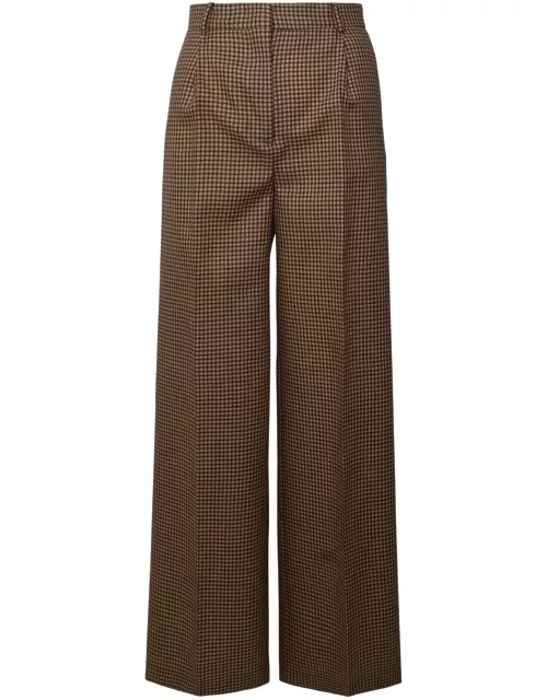 MSGM Two-tone Wool Trouser