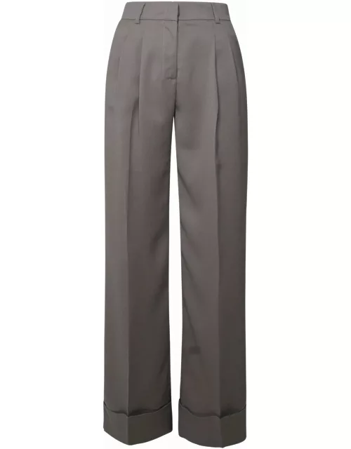 The Andamane Grey Polyester Trouser