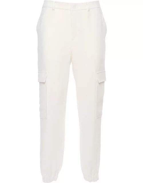 Parosh Elasticated Ankle Tapered Trouser
