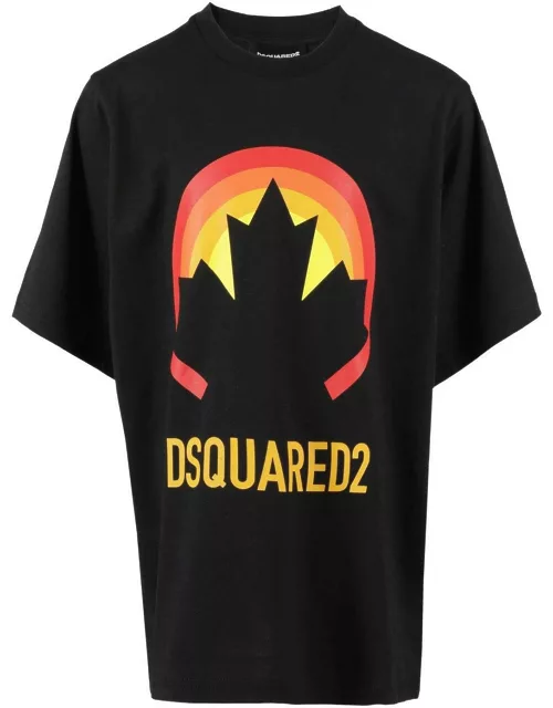 Dsquared2 Logo-printed Crewneck T-shirt