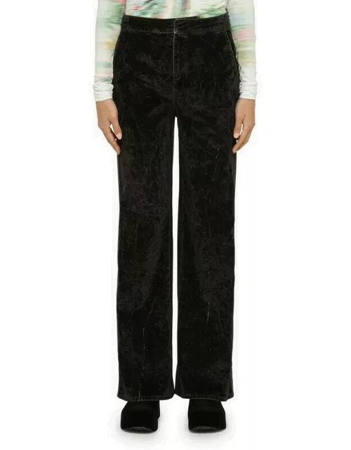 Cotton charcoal trouser