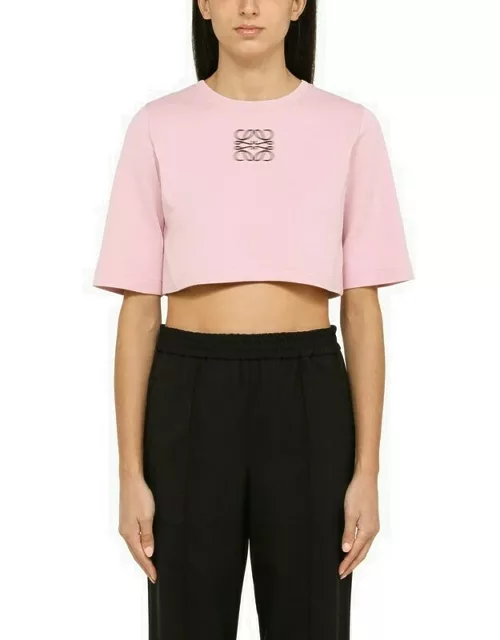 Pink T-shirt with Blurred Anagra