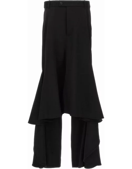 Balenciaga deconstructed Godet Skirt