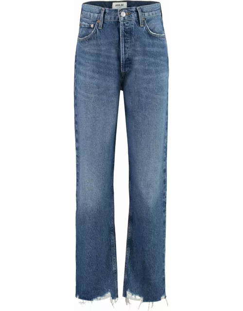 AGOLDE 5-pocket Straight-leg Jean