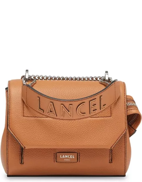 Lancel Brown Leather Shoulder Bag