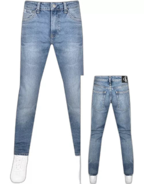 Calvin Klein Jeans Mid Wash Jeans Blue