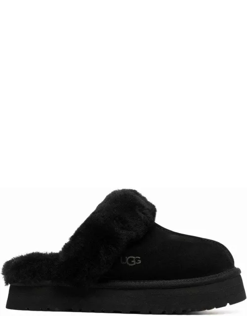 Black Slippers with platfor