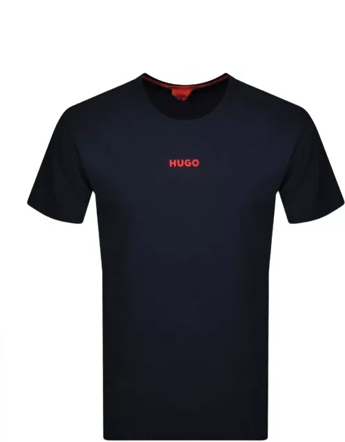 HUGO Loungewear Linked T Shirt Navy