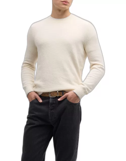 Men's Melange Crewneck Sweater