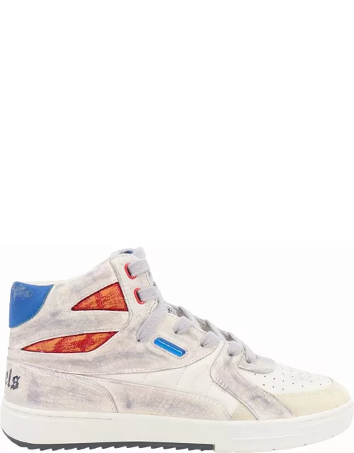 Palm Angels Multicolor University Leather Sneaker