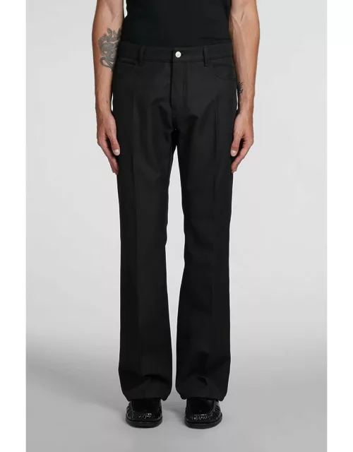 Courrèges Pants In Black Polyester