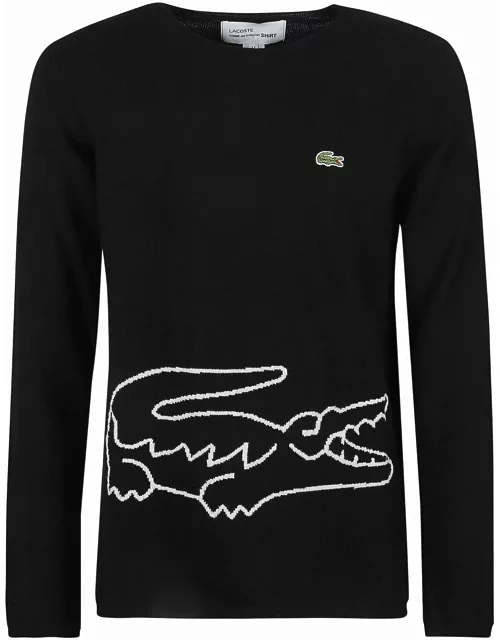 Comme des Garçons Crocodile Embroidered Sweater