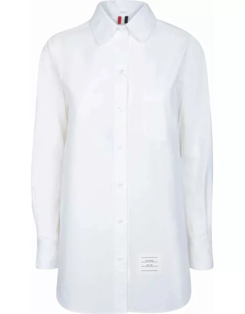 Thom Browne Shirt In White Cotton