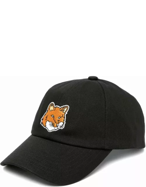 Maison Kitsuné Large Fox Head Embroidery 6p Cap