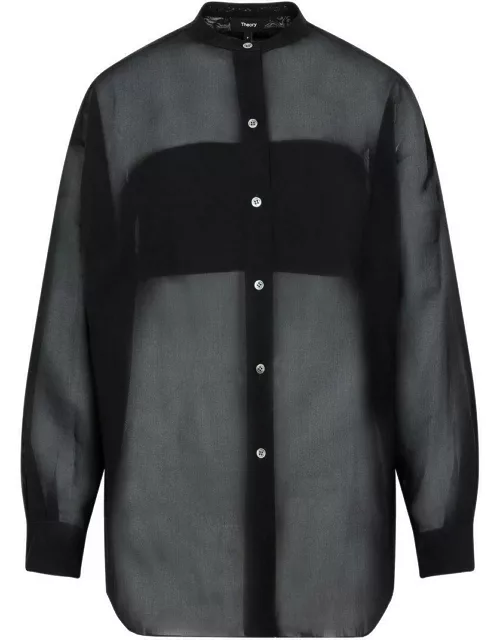 Theory Long Sleeved Buttoned Shirt