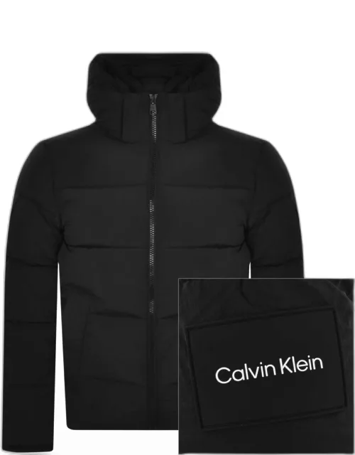 Calvin Klein Nylon Puffer Jacket Black